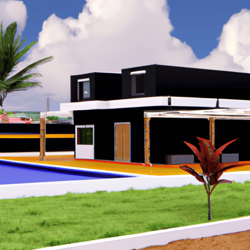 Designing 2 bedrooms residential buildings in Ghana